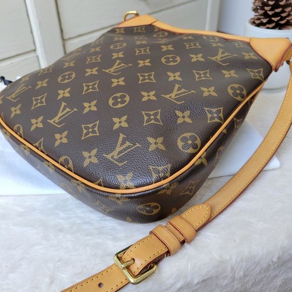 💕DISCONTINUED Very Rare Crossbody LOUIS VUITTON Odeon PM Monogram - Picture 14 of 16